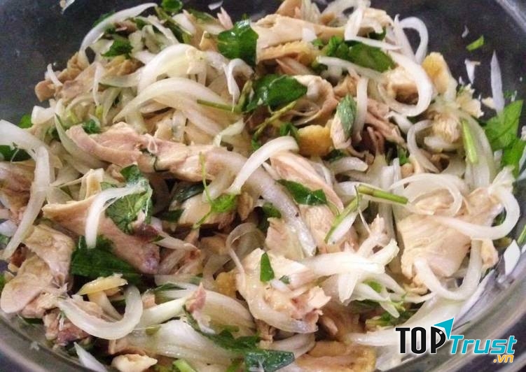 Nộm gà xé phay