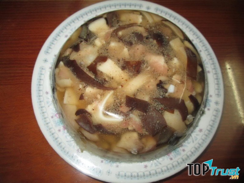 Thịt đông là món ưa thích của người miền Bắc mỗi dịp Tết