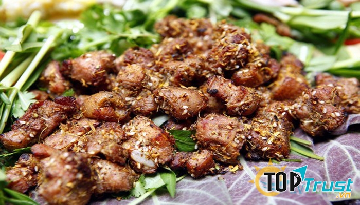 Thịt gừng Nùng Dín