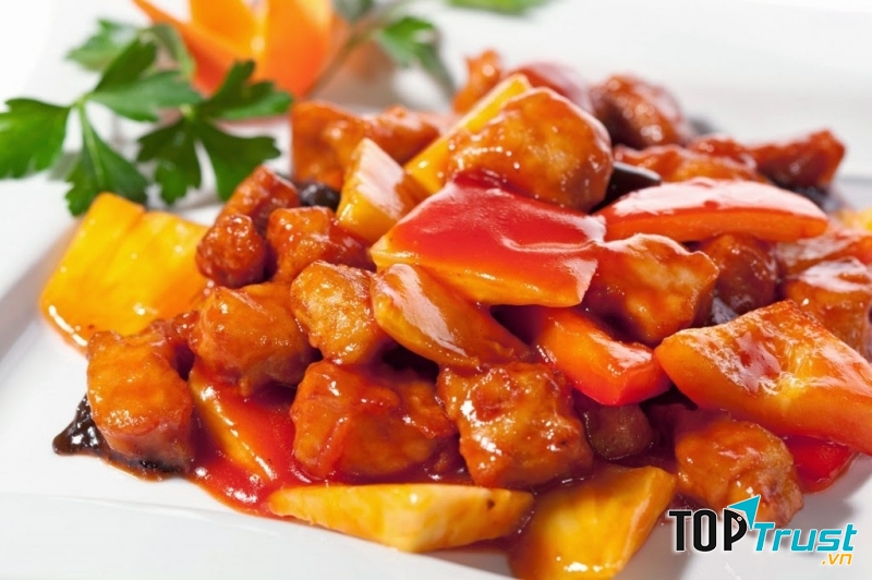 Thịt lợn chua ngọt