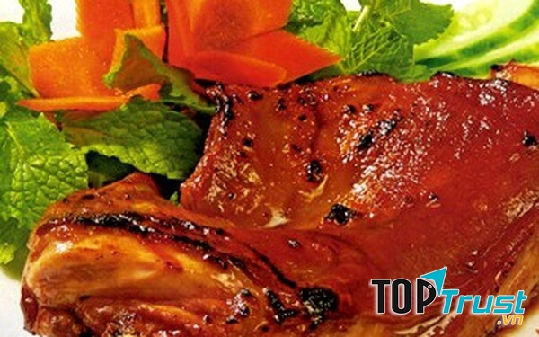 món thịt thỏ roti hấp dẫn, lạ miệng