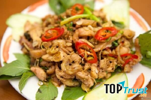 Thịt thỏ xào lăn thơm ngon bổ dưỡng