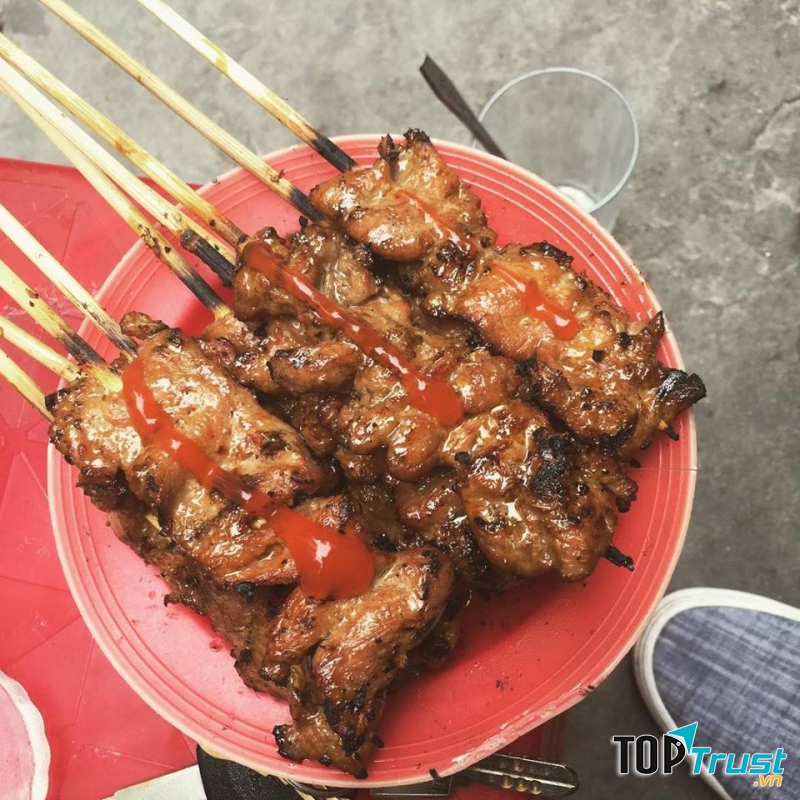 Thịt xiên rau câu Phương Mai