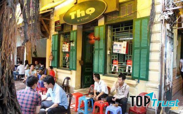 Thọ Cafe có chỗ ngồi thông thoáng