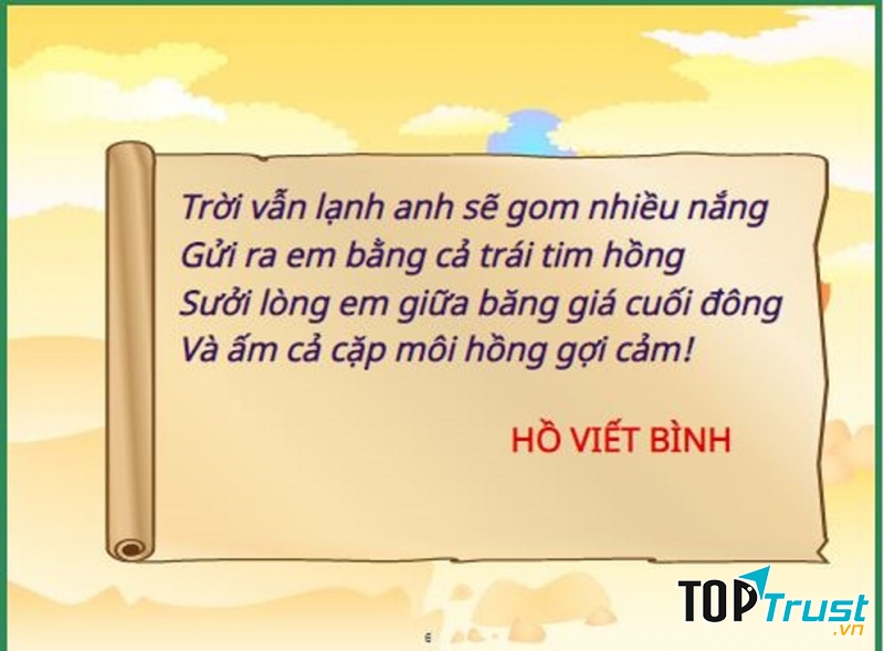 Thơ hay Valentine's day