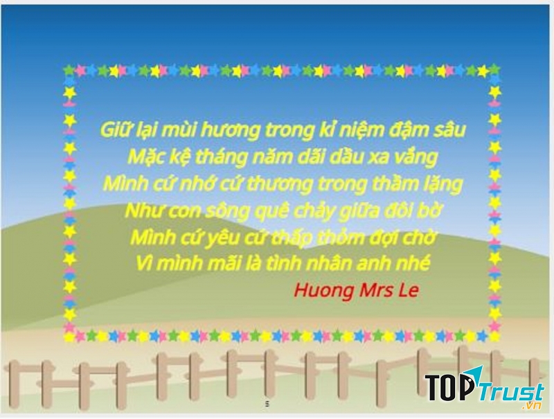 Thơ hay Valentine's day