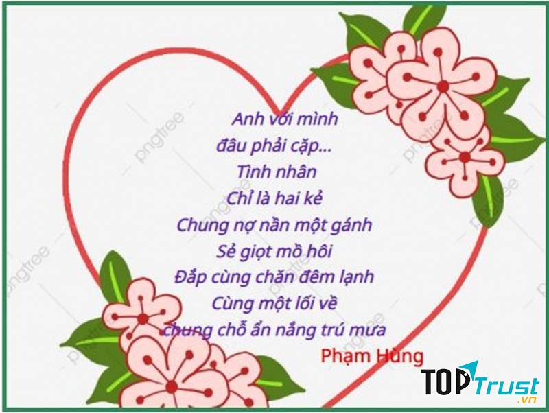 Thơ hay Valentine's day