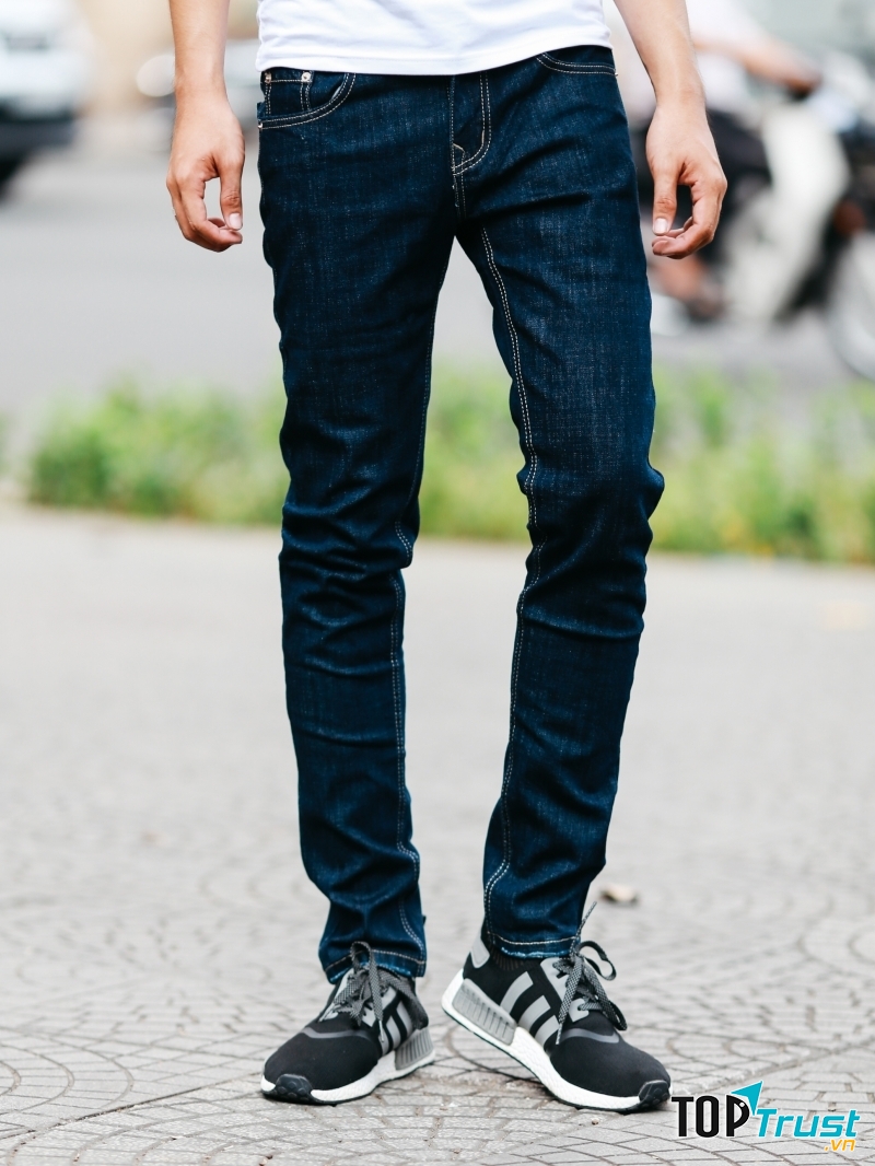 Quần bò xanh đen - thời trang 4MEN