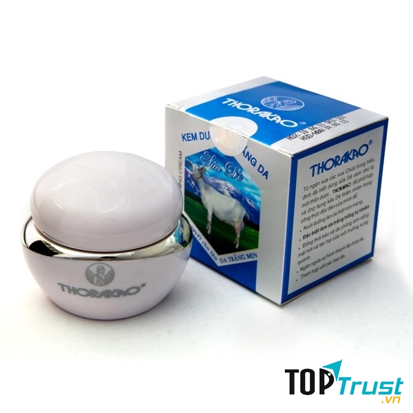 Kem dưỡng trắng da sữa dê Thorakao đã phối hợp và ứng dụng sữa dê thiên nhiên trong công thức độc đáo