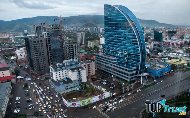 Thủ đô  Ulaanbaata  của Mông Cổ
