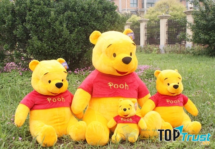 Những con thú nhồi bông xinh xắn đủ mọi kích cỡ
