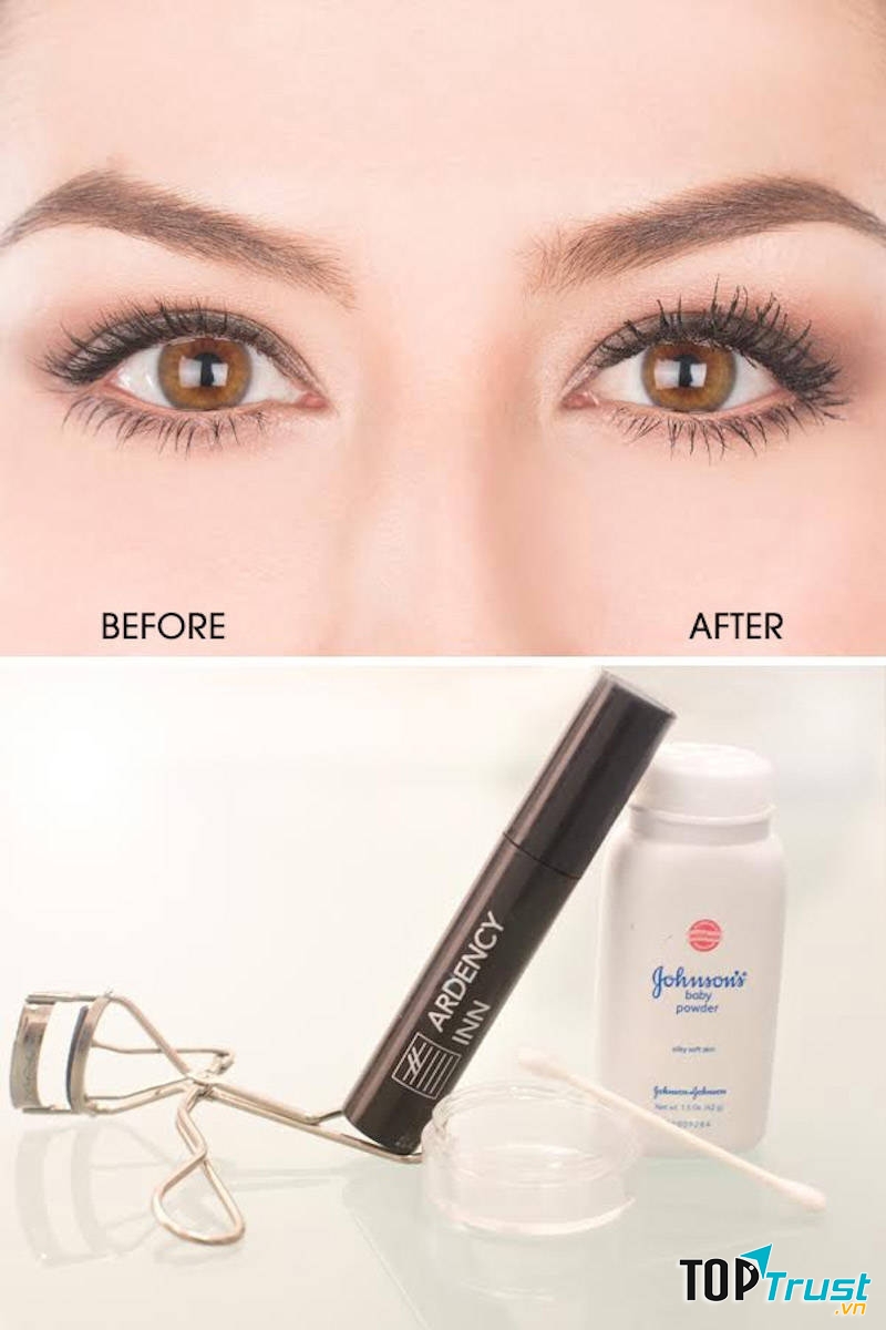 Dùng phấn rôm là một mẹo khá nổi tiếng