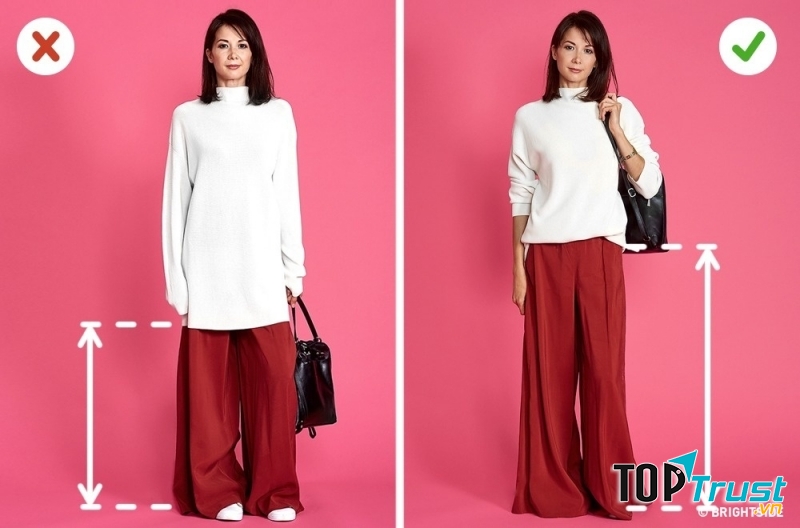 Hãy thử quần ống rộng