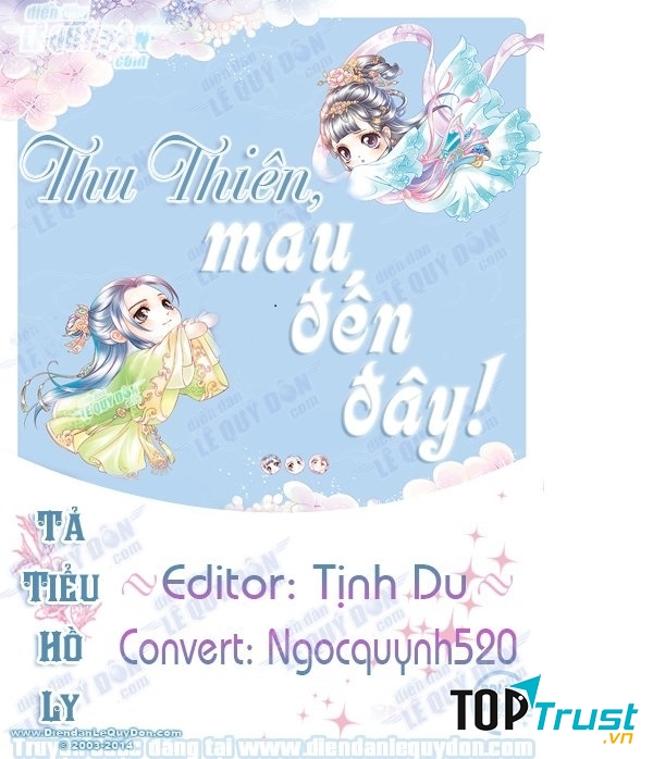 Thu thiên mau đến đây là một sự kết hợp đầy ngẫu hứng giữa ngôn tình và võng du