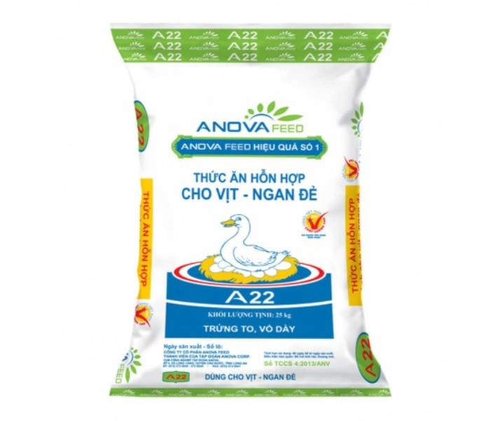 Thức ăn cho vịt, ngan đẻ Anova feed