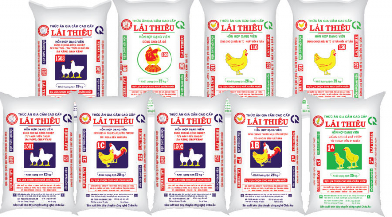 Thức ăn cho gà Lái Thiêu