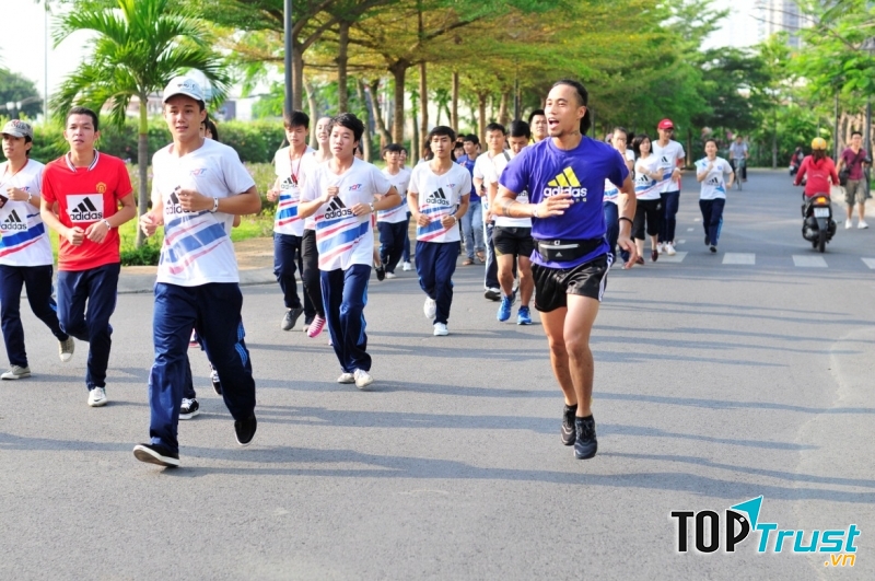 Chạy bộ là một hoạt động hữu ích