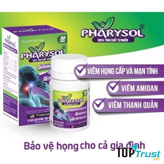Thực phẩm bảo vệ sức khỏe Pharysol