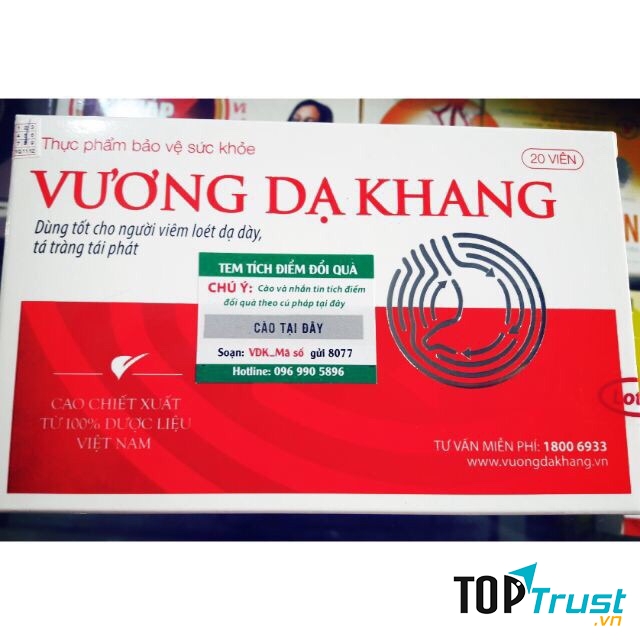 Thực phẩm bảo vệ sức khỏe  VƯƠNG DẠ KHANG