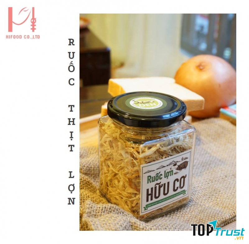 Ruốc thịt lợn hữu cơ của Thực phẩm cao cấp Hifood.