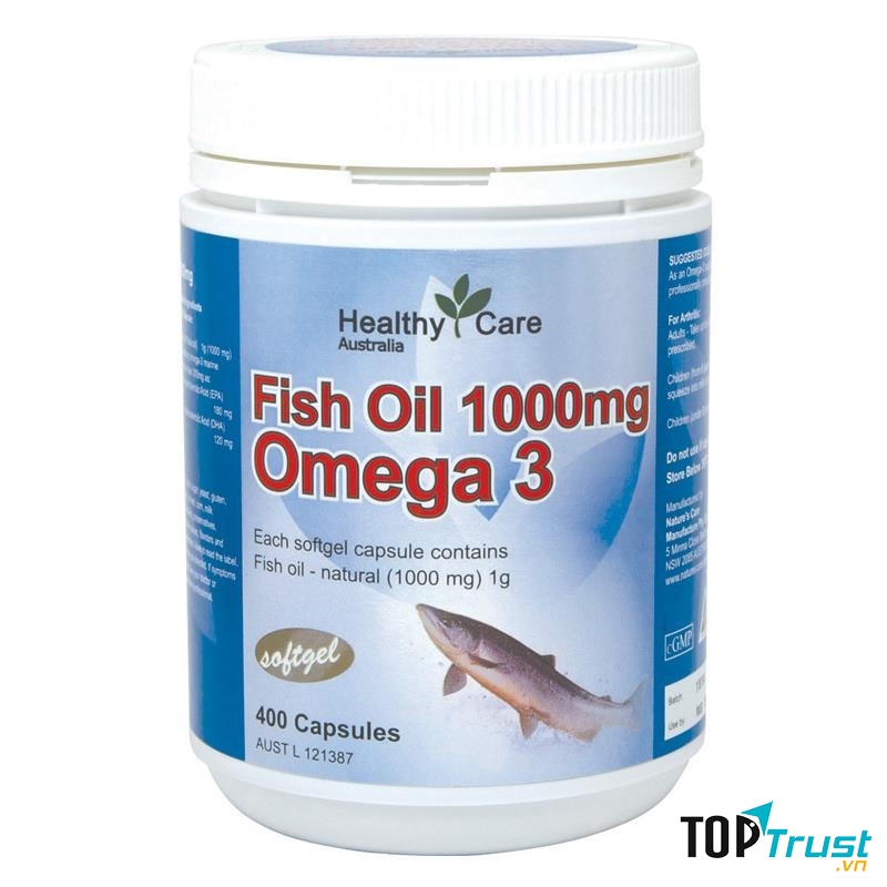 Thực phẩm chức năng dầu cá hồi Omega 3