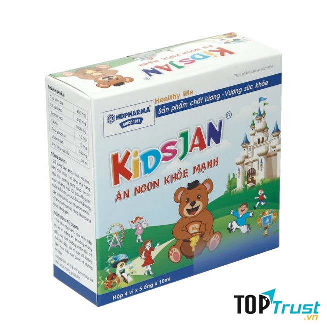 Kidsjan ăn ngon khỏe mạnh