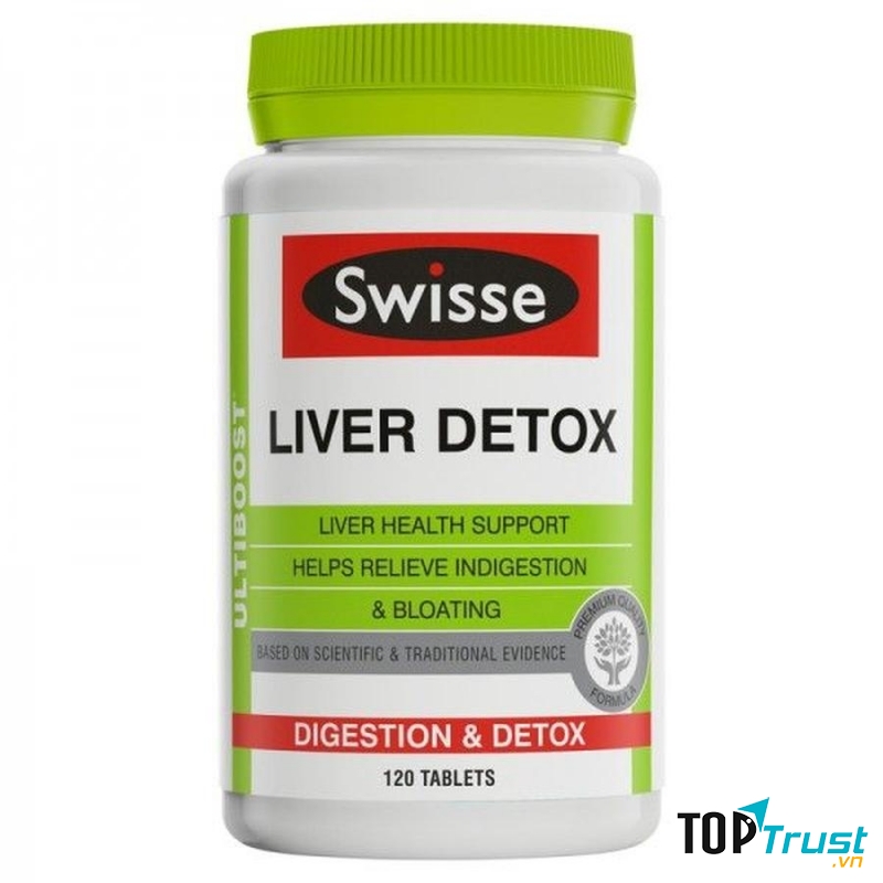 Thực phẩm chức năng giải độc gan - Swisse Liver Detox