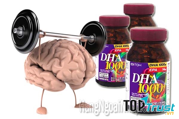 Thực phẩm chức năng Thuốc Bổ Não Dha 1000mg & Epa 14mg Itoh 120 Viên của Nhậ