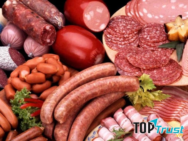 Thực phẩm đã qua chế biến ngăn chặn tình trạng giữ nước và đầy hơi trong cơ thể