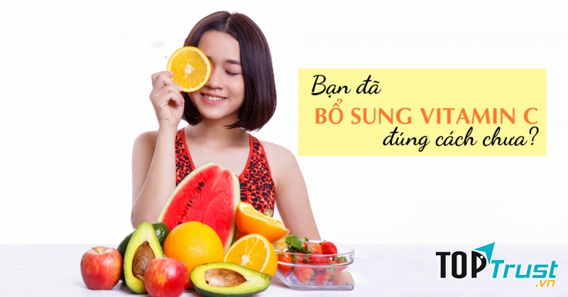 Việc bổ sung Vitamin C từ những nguồn tổng hợp khác là hết sức cần thiết