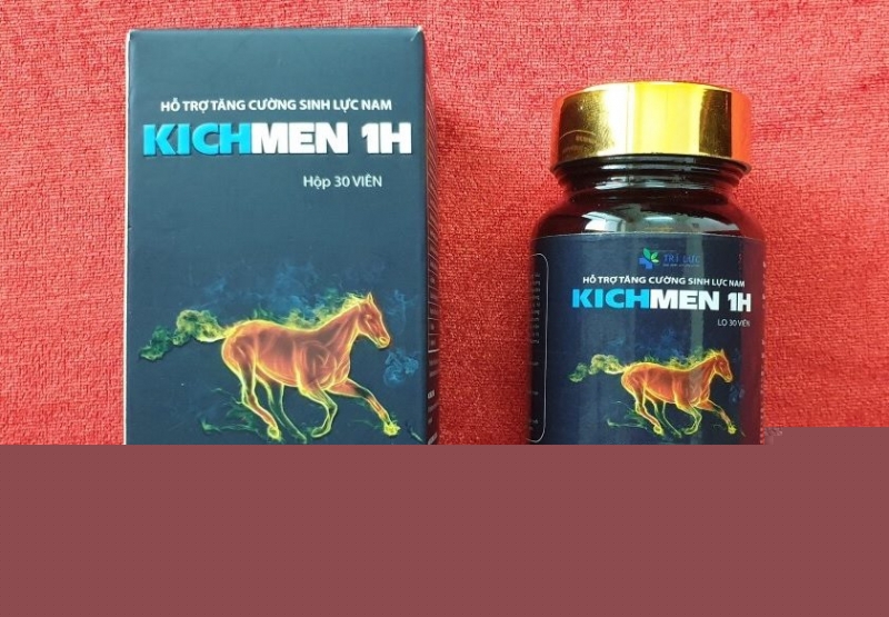 Thực phẩm hỗ trợ sinh lý nam Kichmen 1h