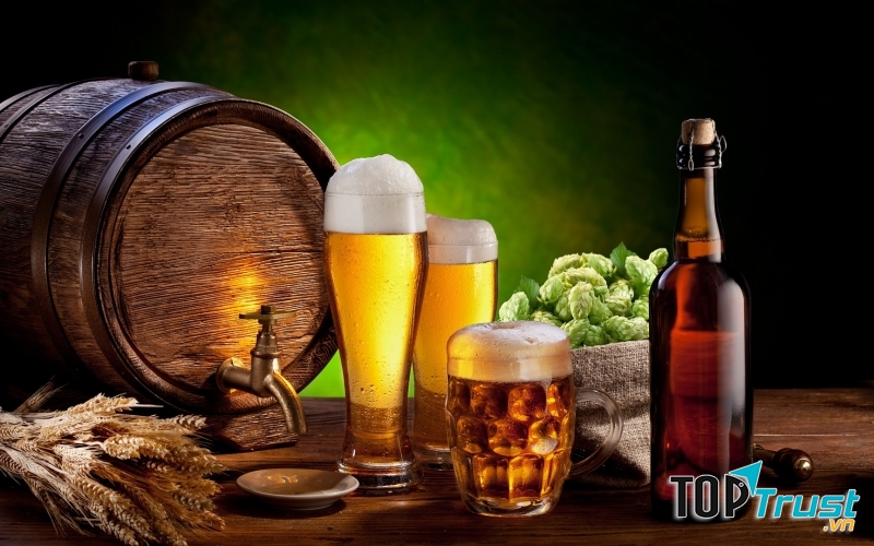 Khi cơ thể nạp quá nhiều rượu bia sẽ dễ dẫn đến tình trạng lơ mơ, đau đầu, buồn nôn chóng mặt