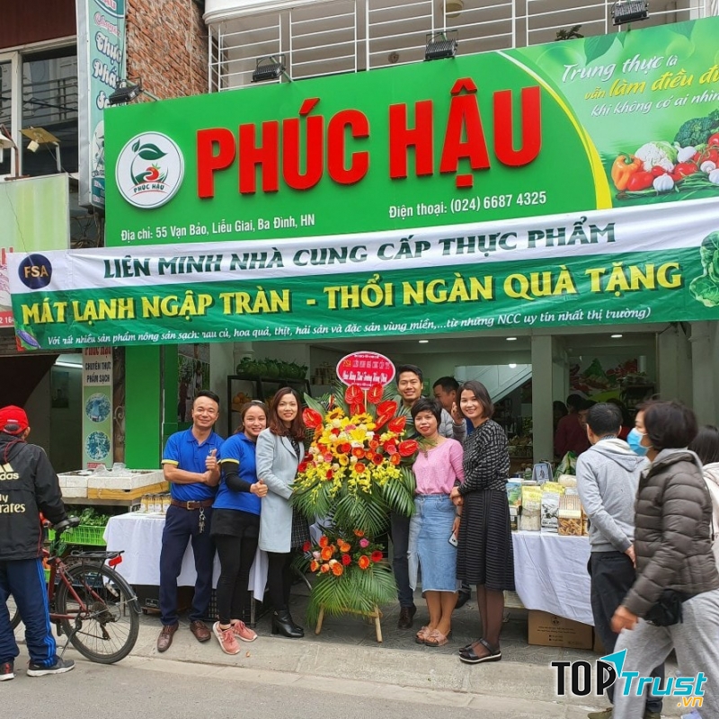 Khai trương Thực Phẩm Sạch Phúc Hậu.
