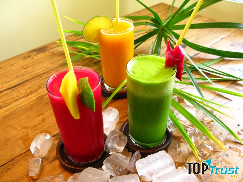 Thức uống Sucos ngon tuyệt cú mèo