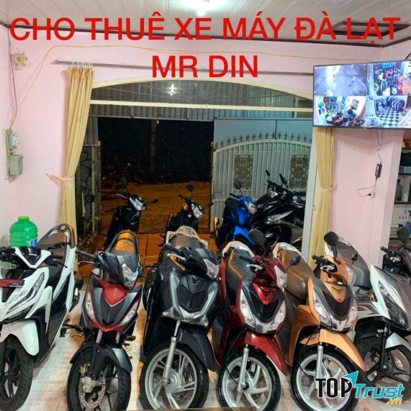 Thuê xe máy Đà Lạt Mr. Din