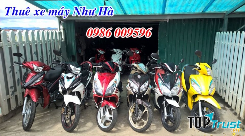 Thuê xe máy Đà Lạt Như Hà