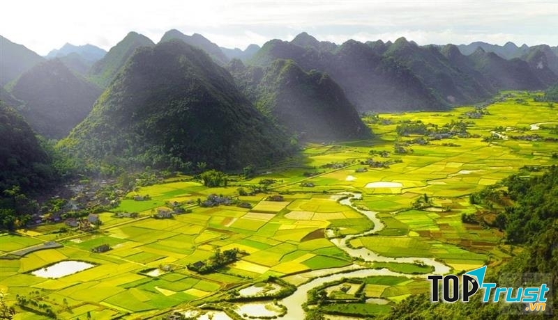 Thung lũng Mường Thanh đẹp ngất ngây trong mùa vụ