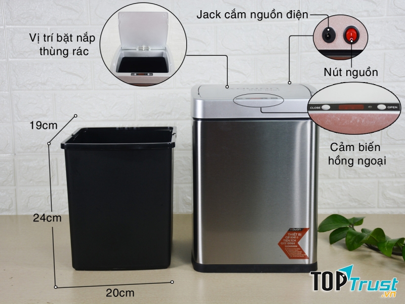 Thùng rác thông minh Kowon KSB 0901