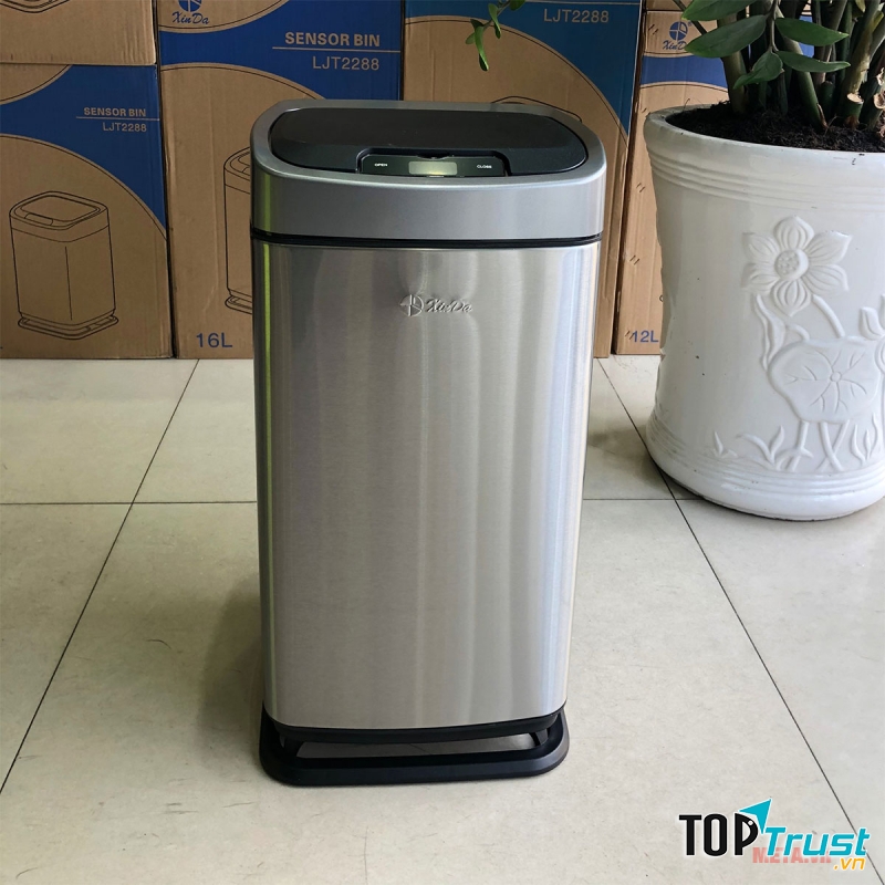 Thùng rác inox Xinda LJT2288