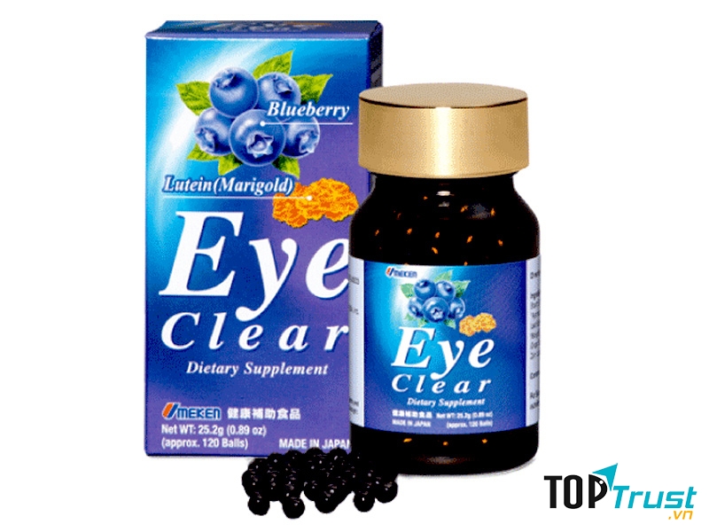 Thuốc bổ mắt Eye Clear của Nhật Bản