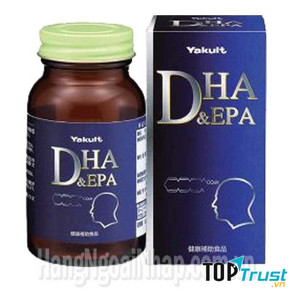 Thuốc bổ não dha & epa Yakult của Nhật giúp bạn cải thiện trí nhớ, giúp máu lưu thông lên não tốt hơn.﻿