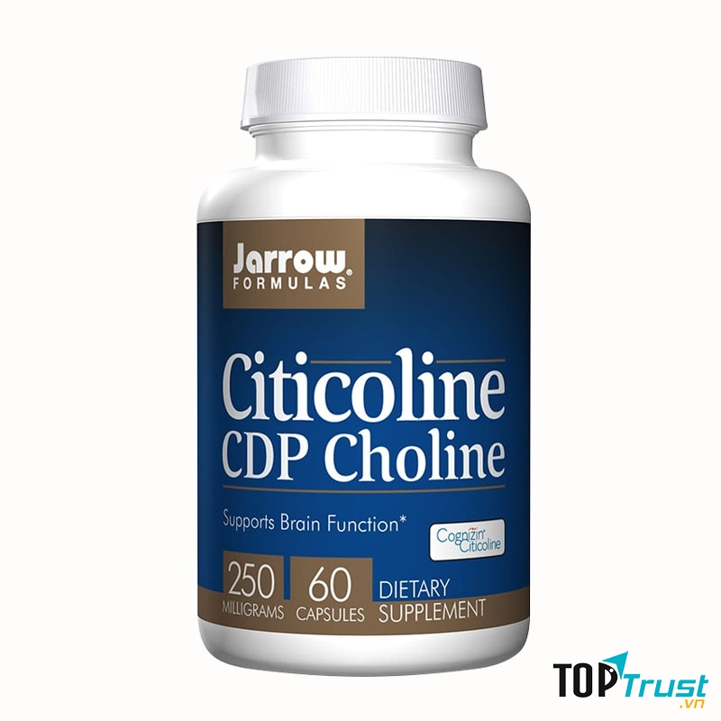 Thực phẩm chức năng Thuốc bổ não Jarrow Formulas Citicoline CDP Choline 250mg