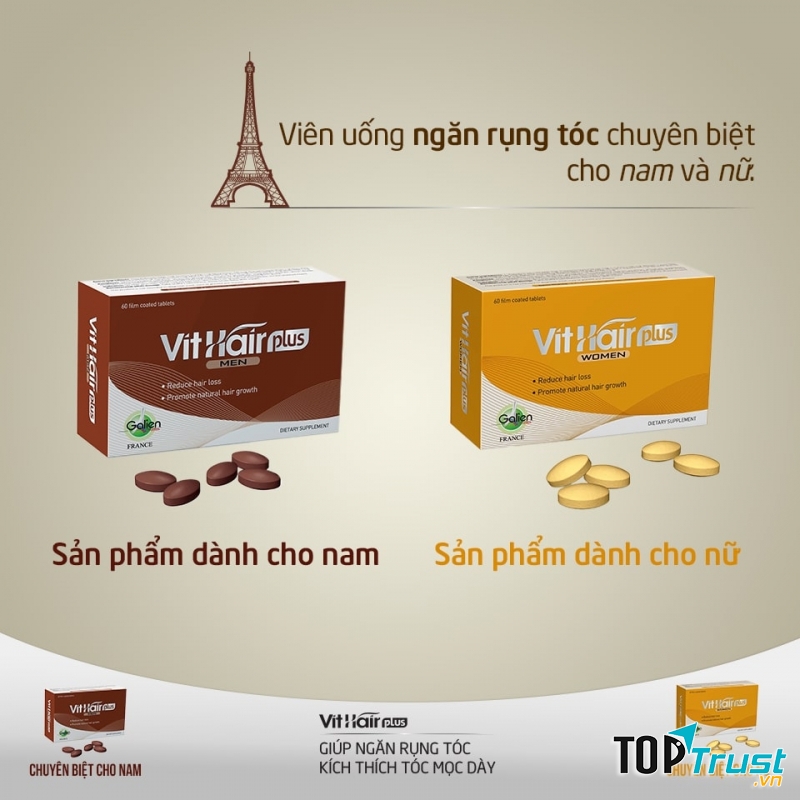Sản phẩm chữa rụng tóc Vit Hair