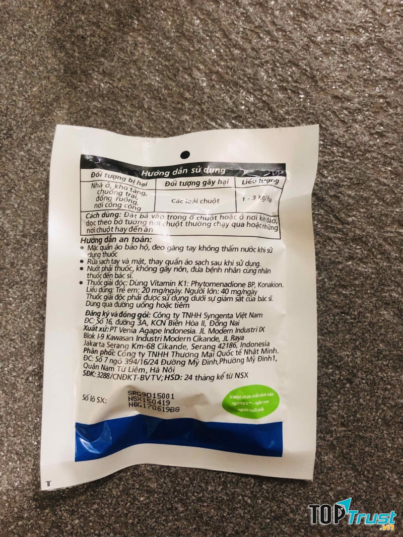 Thuốc diệt chuột Klerat