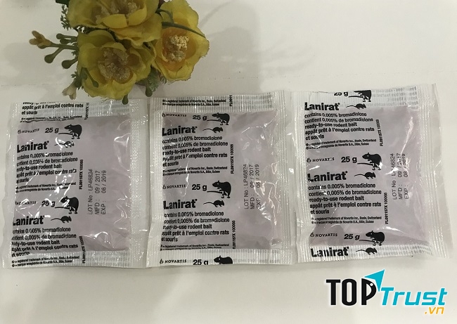 Thuốc diệt chuột lanirat