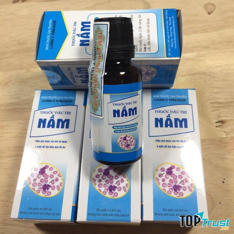 Thuốc đông y đặc trị nấm da, viêm da Trần Mười