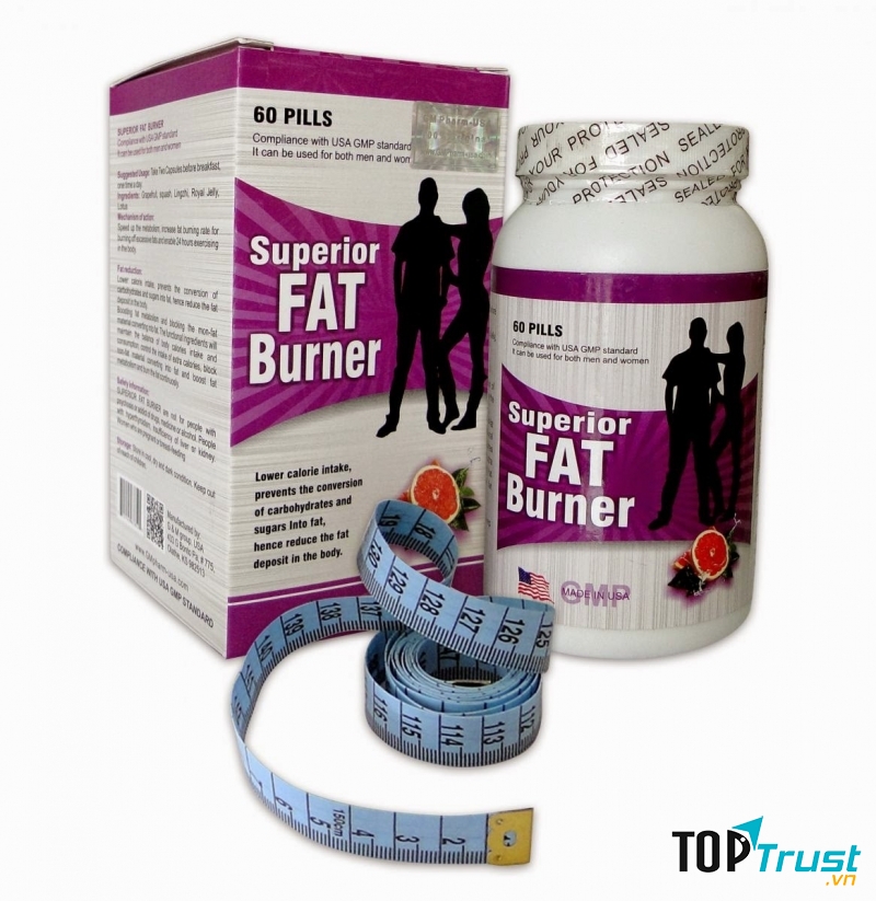 Viên uống giảm cân Superior Fat Burner (Mỹ)