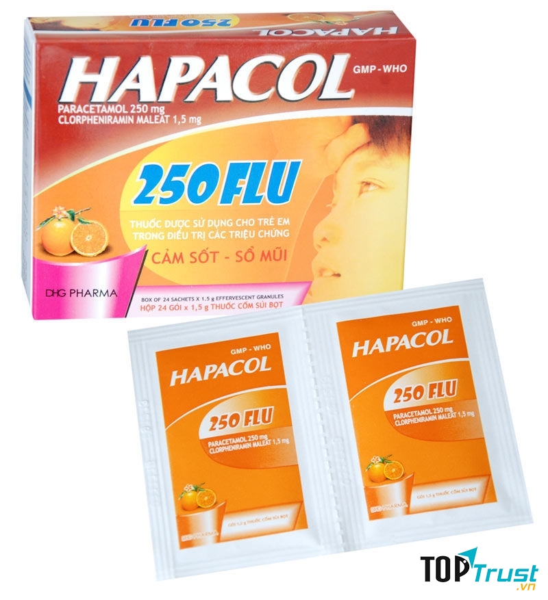 Thuốc hạ sốt dành cho trẻ em