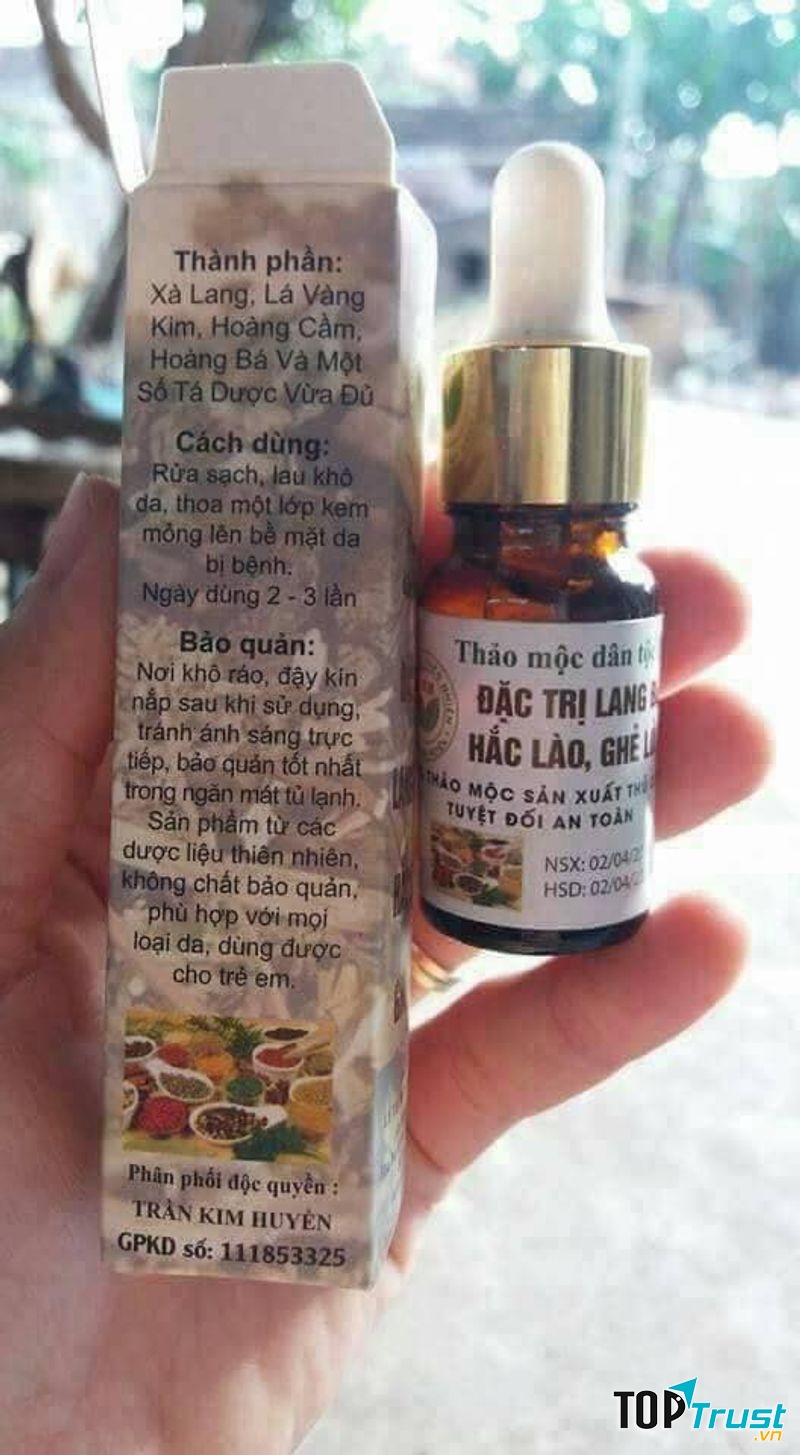 Thuốc Lang Ben – Hắc Lào Trần Kim Huyền