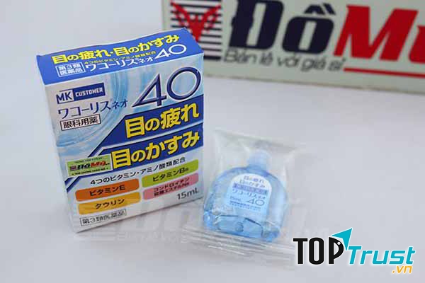 Thuốc nhỏ mắt 40 MK Customer Nhật Bản